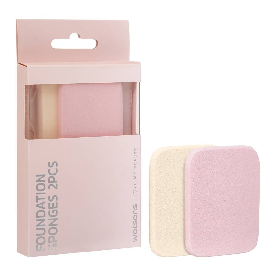 Watsons Foundation Sponges 2Pcs 21BT-029WTC