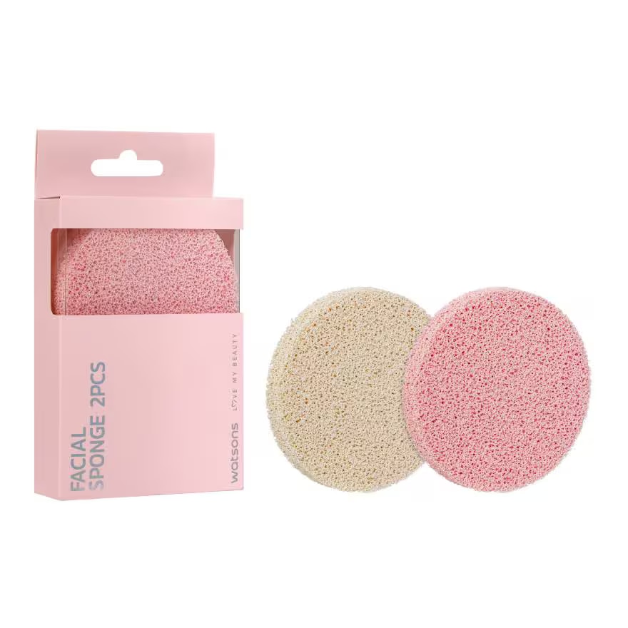 Watsons Facial Sponge 2Pcs 21BT-032WTC