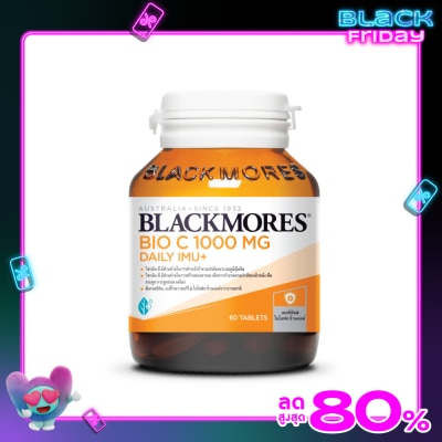 Blackmores แบลคมอร์ส ไบโอ ซี 1000 มก. เดลี ไอมู+ 60 เม็ด