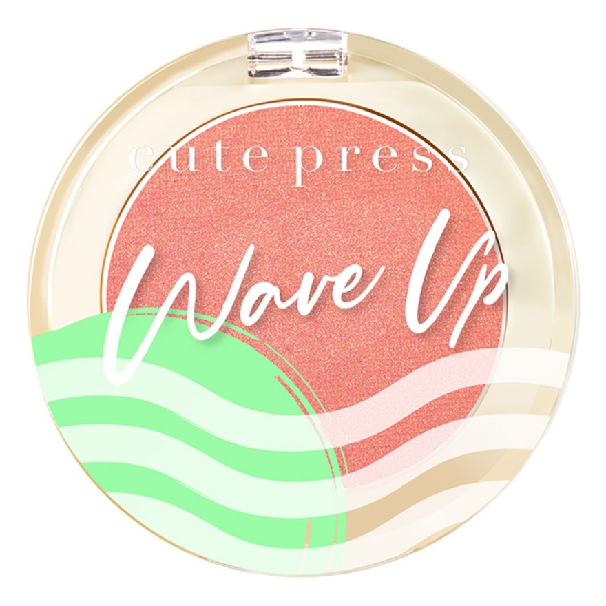 Cute Press Wave Up Power Fix Blush 4g. 09 Shimmer Rose