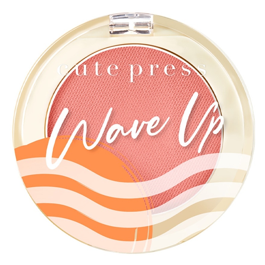 Cute Press Wave Up Power Fix Blush 4g. 08 Nude Punch