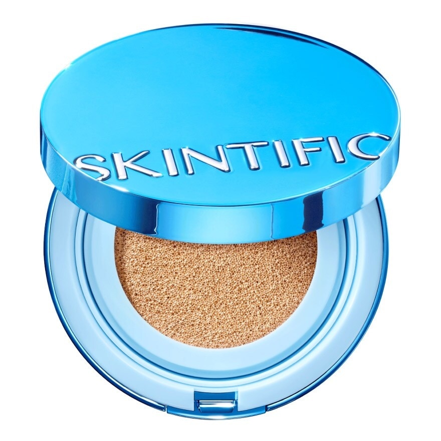 Skintific Perfect Stay Velvet Matte Cushion 11g. 03W Warm Almond