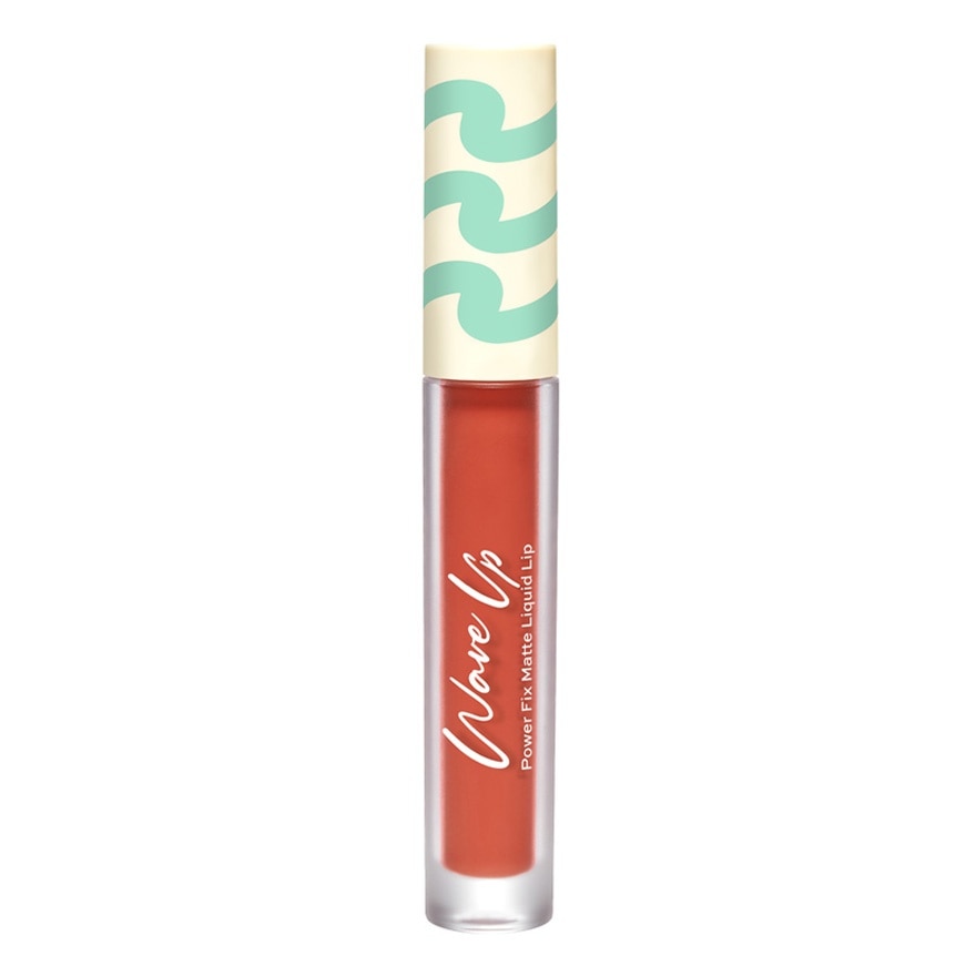 Cute Press Wave Up Power Fix Matte Liquid Lip 2.5g. OR03 Mandarin