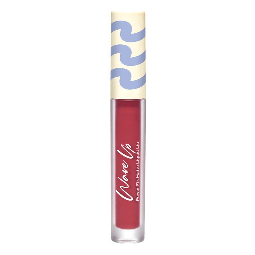 Cute Press Wave Up Power Fix Matte Liquid Lip 2.5g. RD10 Berry Crush