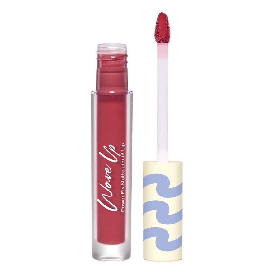 Cute Press Wave Up Power Fix Matte Liquid Lip 2.5g. RD10 Berry Crush