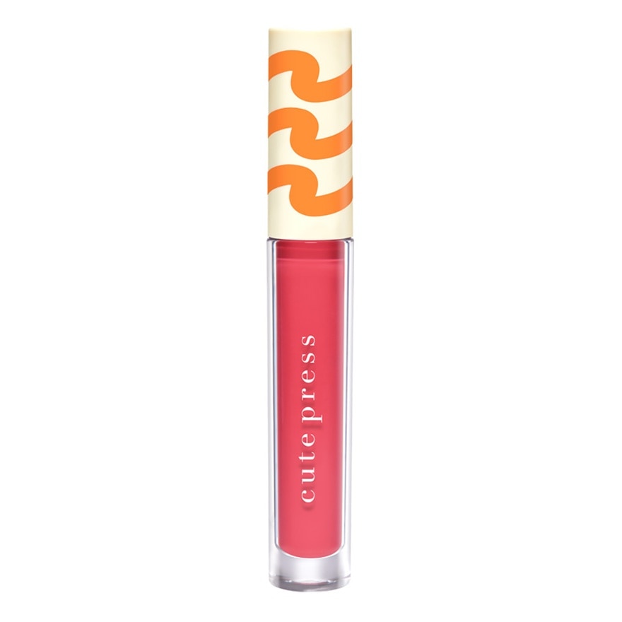 Cute Press Wave Up Power Fix Tint Lip 2.5g. RD08 Scarlet Bloom