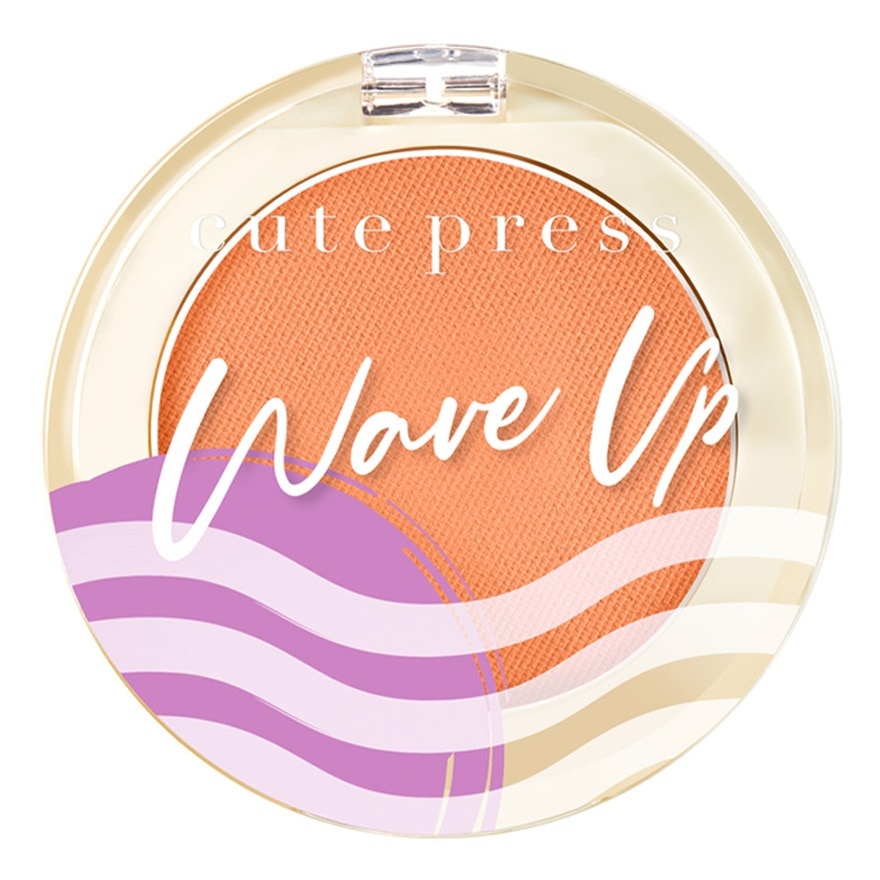 Cute Press Wave Up Power Fix Blush 4g. 02 Tangerine