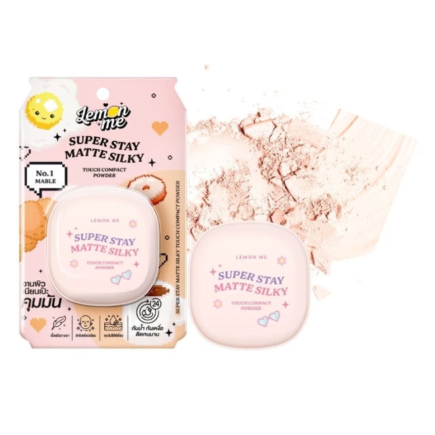 Lemon Me Lemon Me Super Stay Compact Powder 01