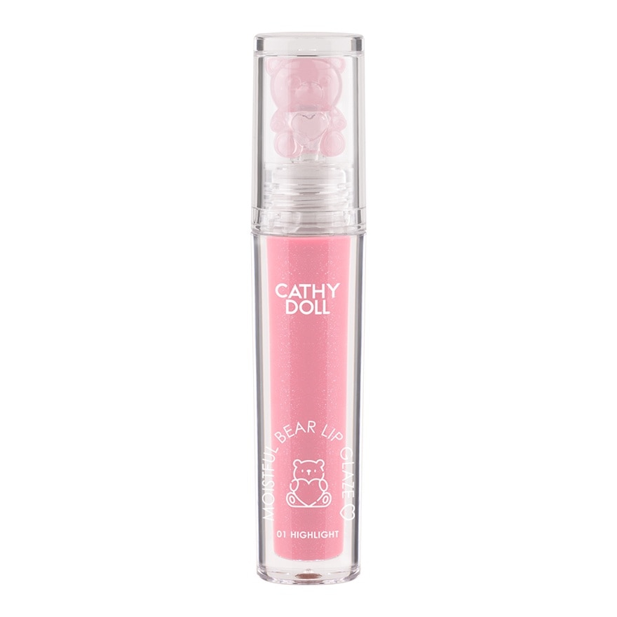 Cathy Doll  Moistful Bear Lip Glaze 2.2g.  01 Highlight