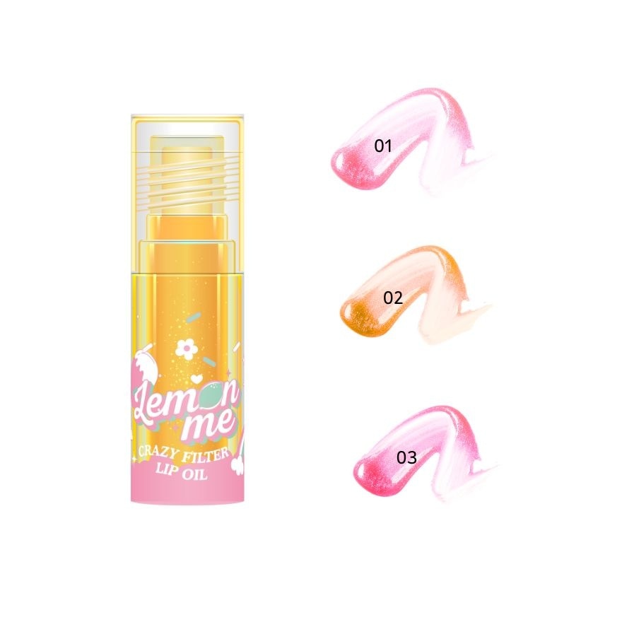 Lemon Me Crazy Fulter Lip Oil 2.5g. 02 Sweet And Sour Kiss