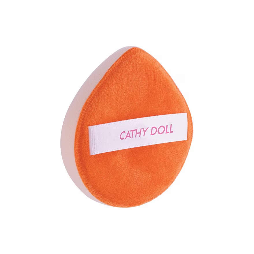 Cathy Doll Marshmallow Cushion Puff  Protection Case 1 PCS Orange