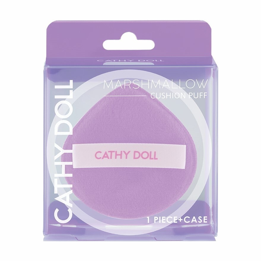 เคที่ดอลล์ มาร์ชเมลโล่ คุชชั่นพัฟ แอนด์โพรเทคชั่นเคส 1ชิ้น สีม่วง