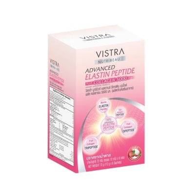 Vistra Vistra Nutribeau Advanced Elastin Plus Collagen 5000 mg. 6 Sachets