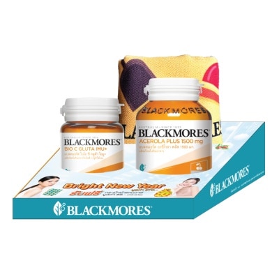 Blackmores Blackmores Set Bright New Year (Bio C Gluta IMU 15 Tablets + Acerola Plus 40 Tablets)