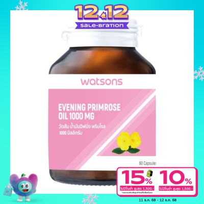 Watsons Watsons Evening Primrose Oil 1000 mg 60 Capsules