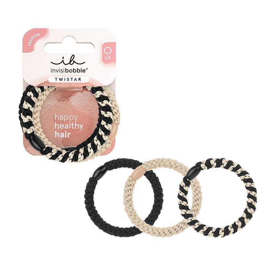 Invisibobble Invisibobble Twistar In Classical Braids 3pcs.