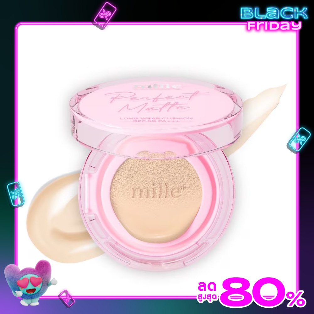Mille Mille Perfect Matte Cushion SPF50 14g 01
