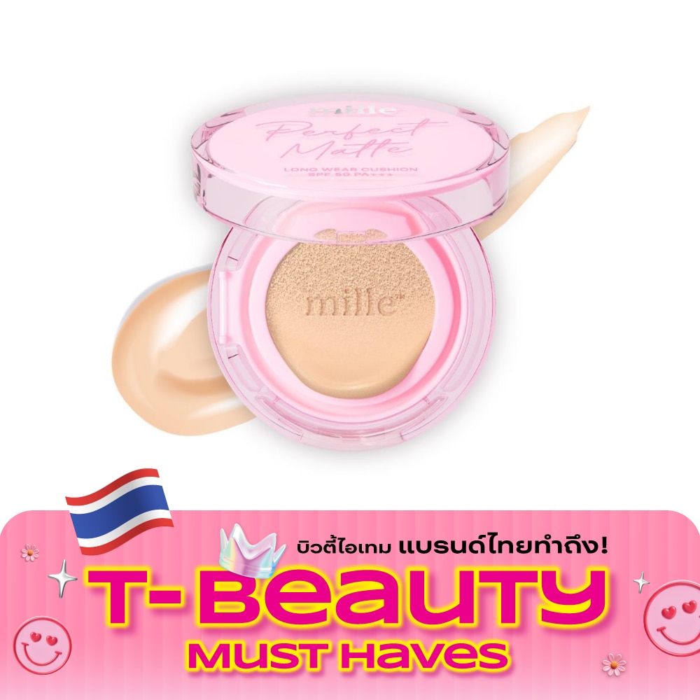 Mille Perfect Matte Long Wear Cushion SPF50 PA+++ 14g. 02 Natural image