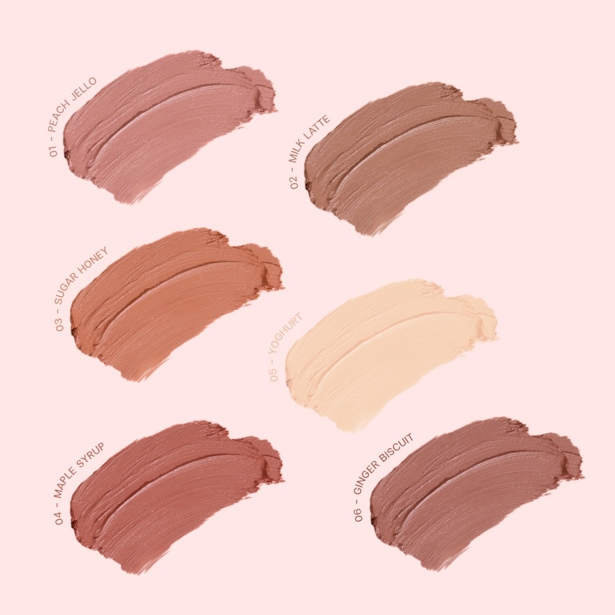 Meilinda Mellow Matte Shadow Stick 1.5g. 02 Milk Latte