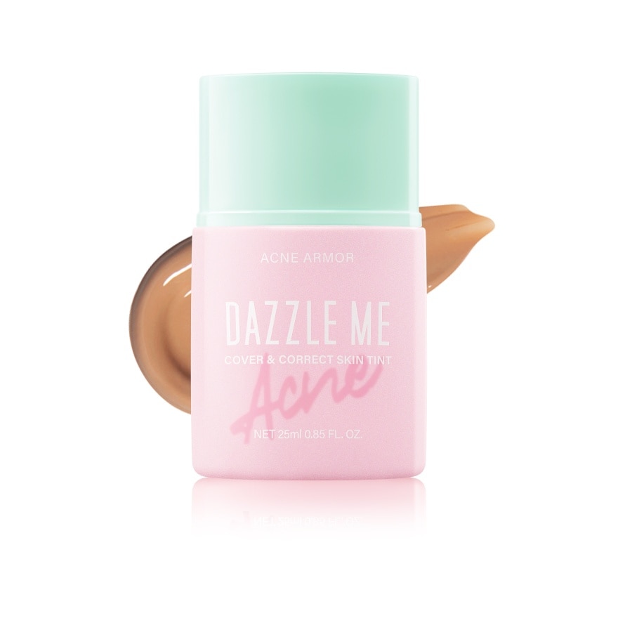Dazzle Me Acne Armor Cover  Correct Skin Tint 25ml. C05 Medium Pink