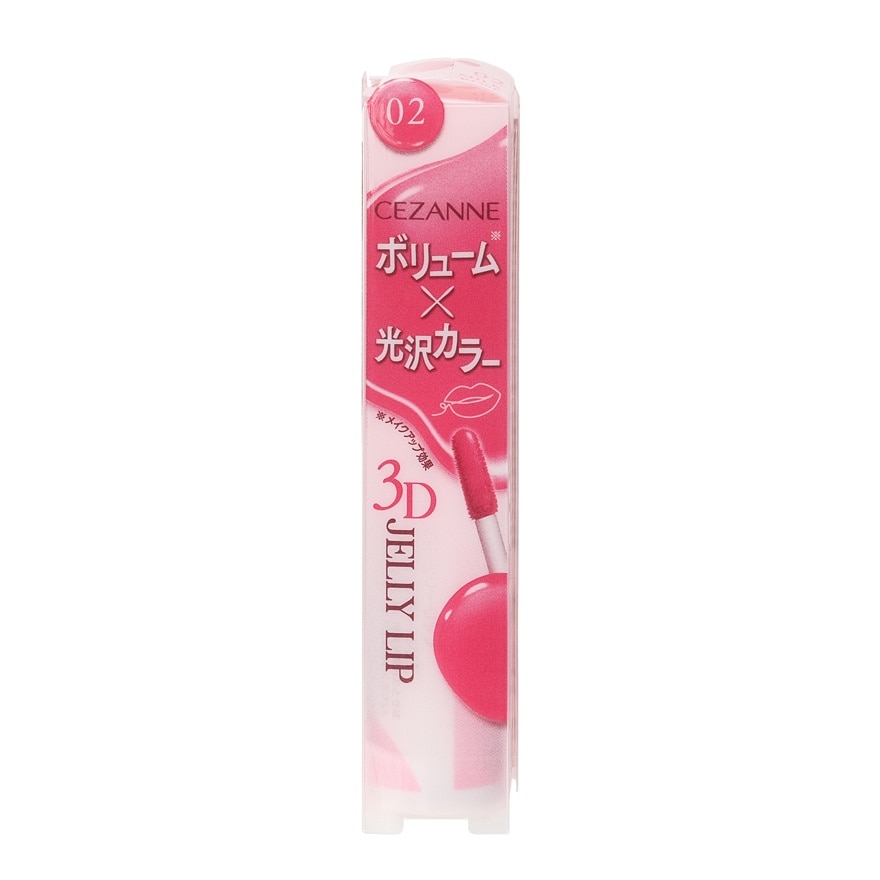 Cezanne Cezanne 3D Jelly Lip 5g. 02 Milk Rose