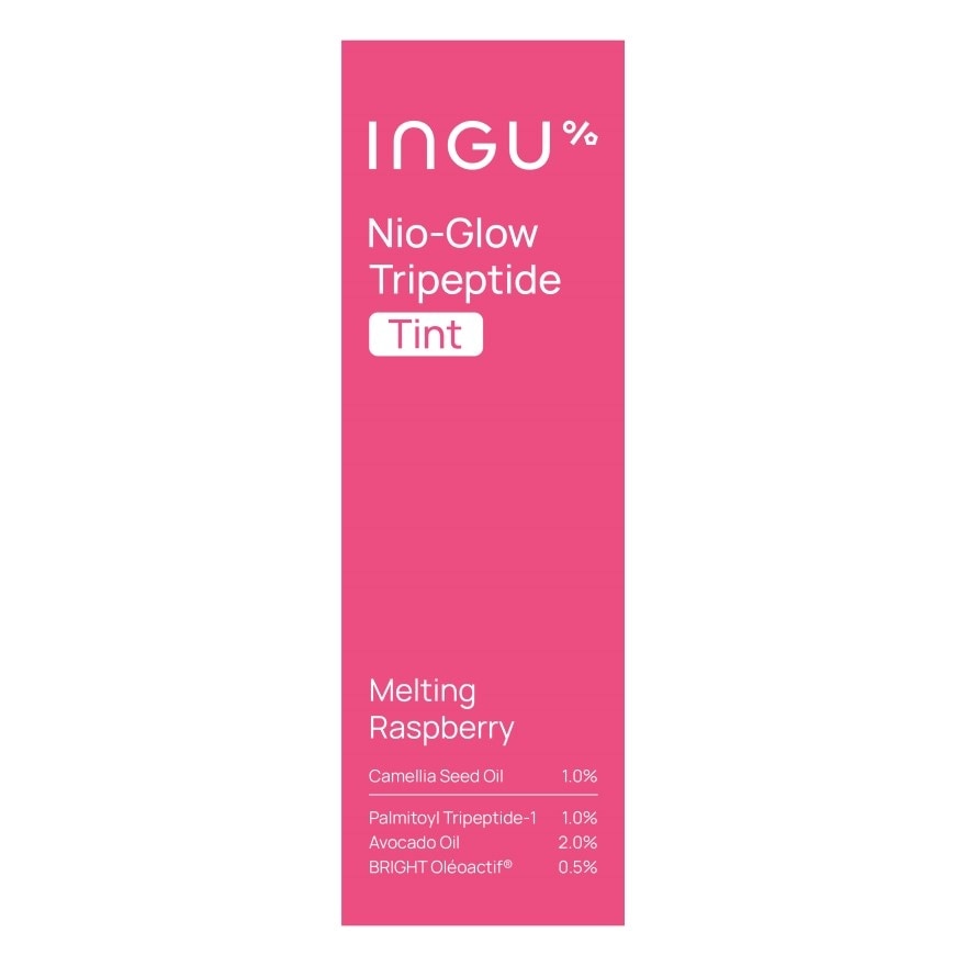 INGU Nio-Glow Tripeptide Tint 4 ml. Melting Raspberry