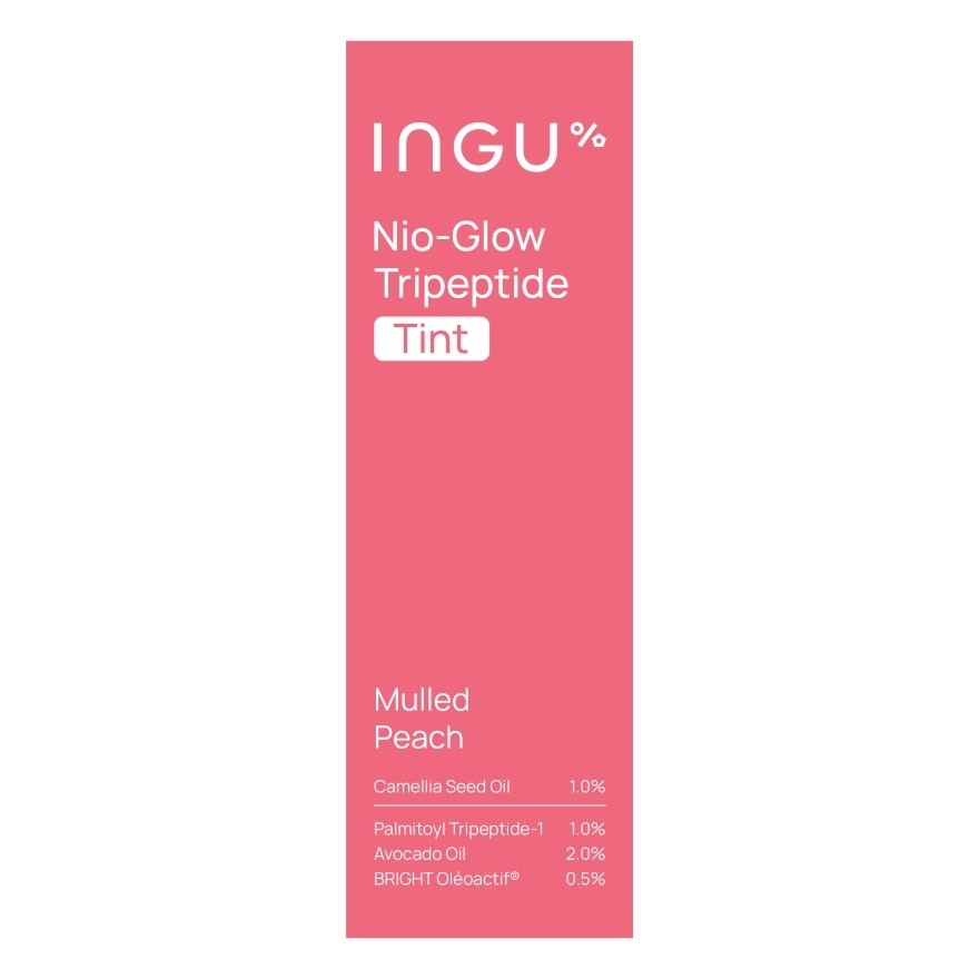 INGU Nio-Glow Tripeptide Tint 4 ml. Mulled Peach