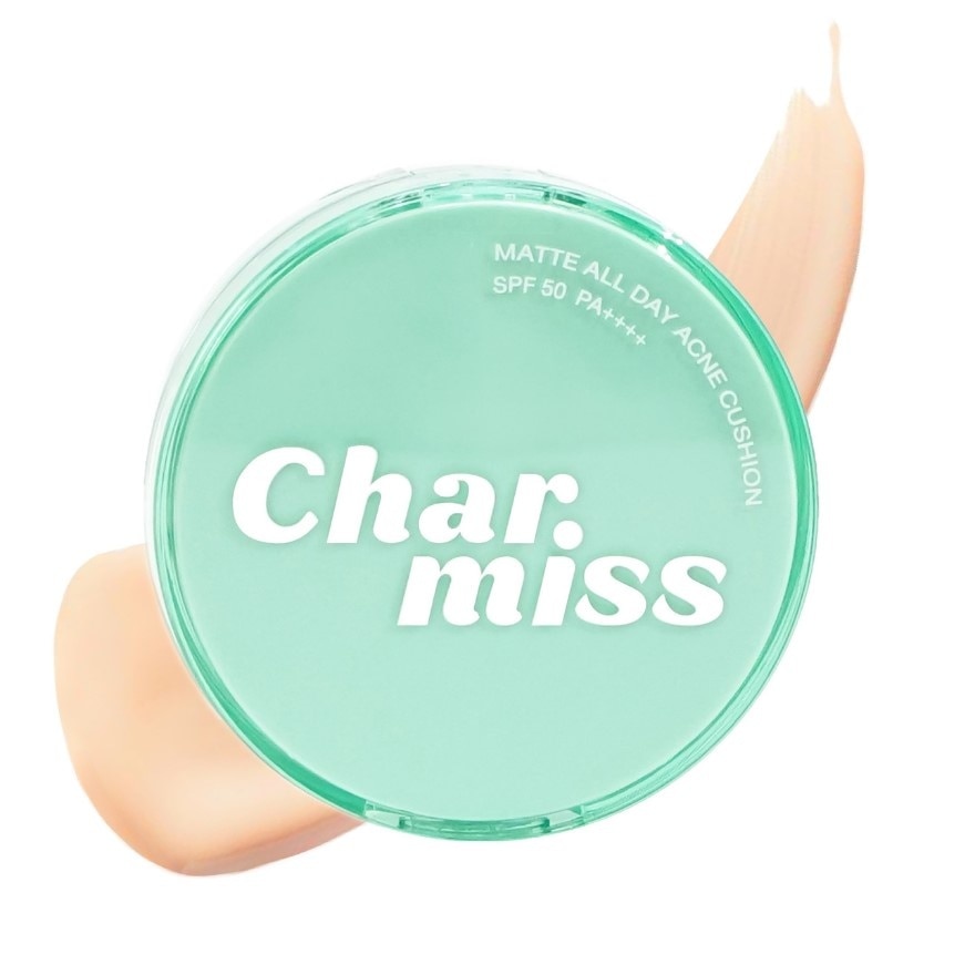 Charmiss ชาร์มิส แมทท์ ออล เดย์ แอคเน่ คุชชั่น SPF50 PA++++ 8ก. 02 ไลท์ เบจ