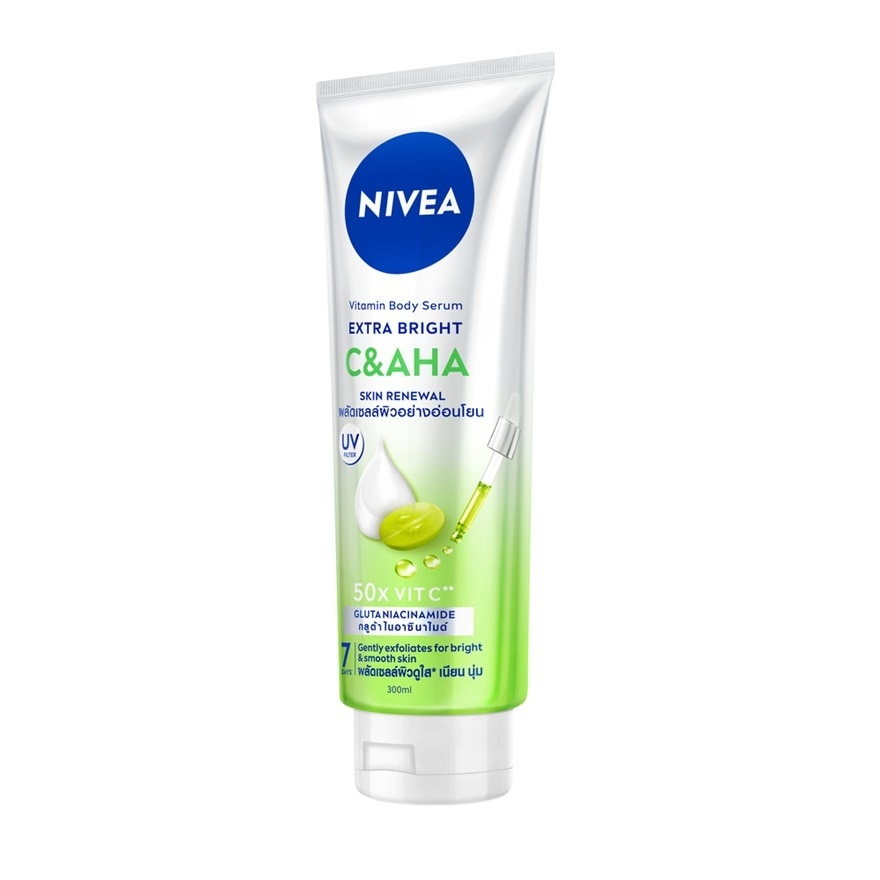 Nivea Vitamin Body Serum Extra Bright C  AHA 300 Ml.