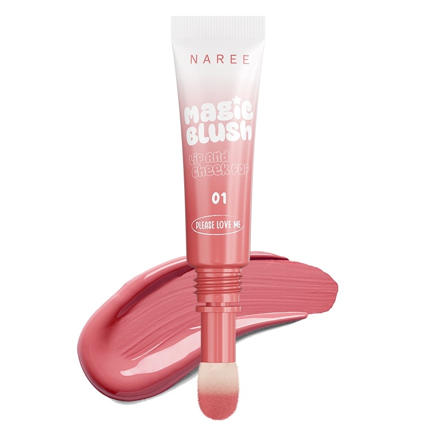 Naree Magic Blush Lip And Cheek Pop 5g. 01 Please Love Me