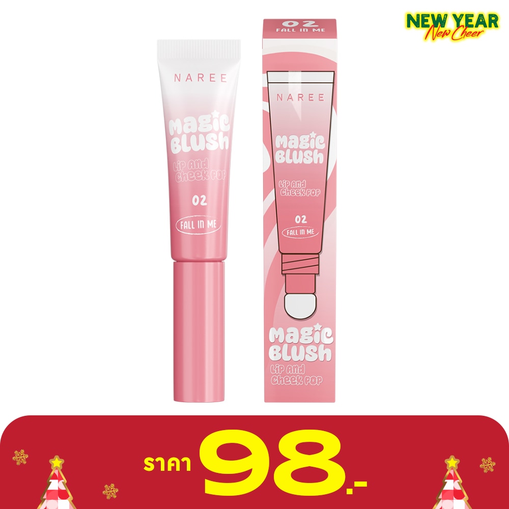 Naree Magic Blush Lip And Cheek Pop 5g. 02 Fall In Me
