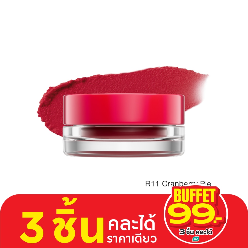 ศศิ คัดเดิ้ล จอย เบลอร์ พุดดิ้ง ลิป 4ก. R11 แครนเบอร์รี พาย