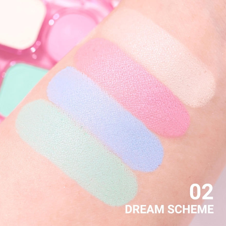 ชาร์มิส เอเวอรี่ธิง ไนซ์ อายแชโดว์ พาเลทท์ 3ก. 02 Dream Scheme (คละลาย)