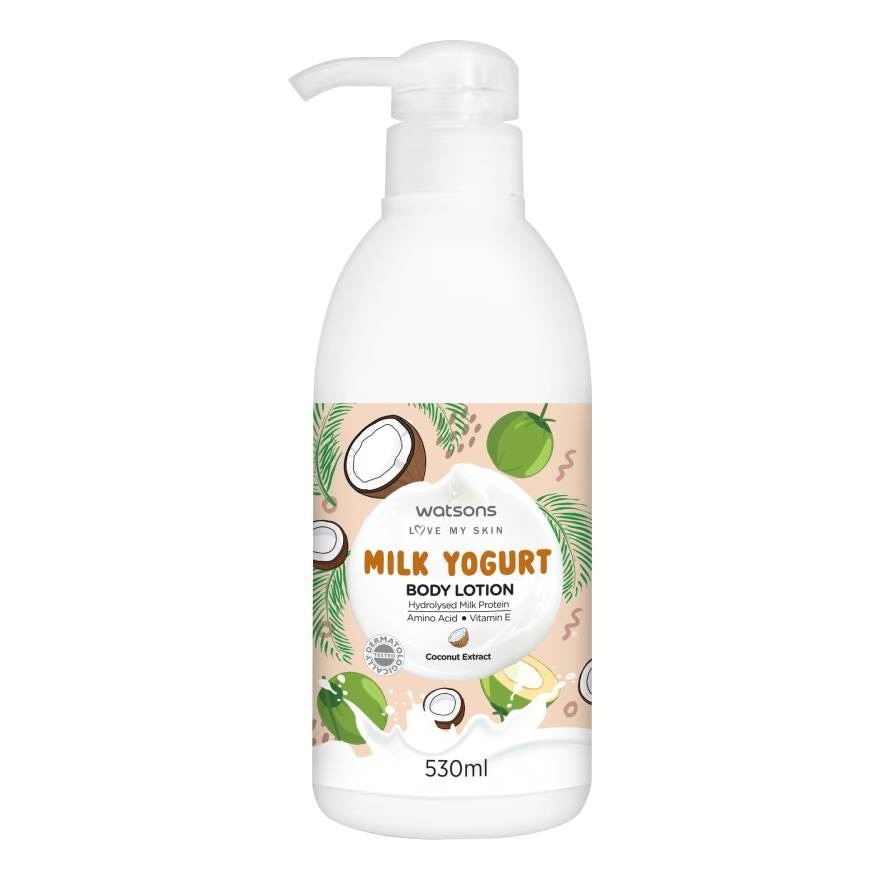 Watsons Milk yogurt Body lotion - Coconut Extract 530ml.