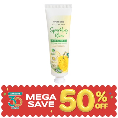 Watsons - Watsons Sparkling Yuzu Hydrating Perfumed Hand Lotion 30ml. image
