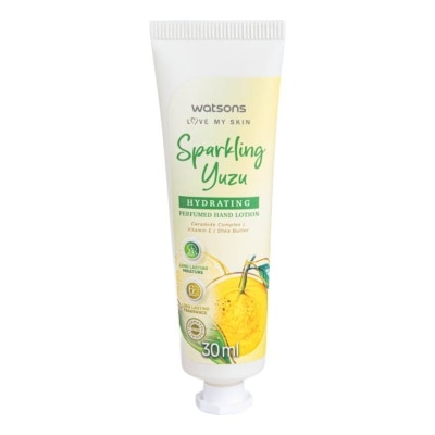 Watsons Watsons Sparkling Yuzu Hydrating Perfumed Hand Lotion 30ml.