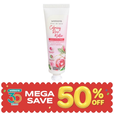 Watsons - Watsons Calming Rose Water Softening Perfumed Hand Lotion 30ml. image