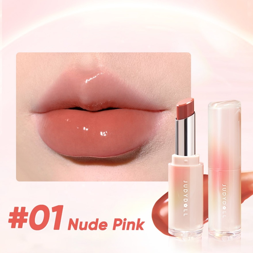 Judydoll Watery Glow Lipstick 3g. 01 Coral Red