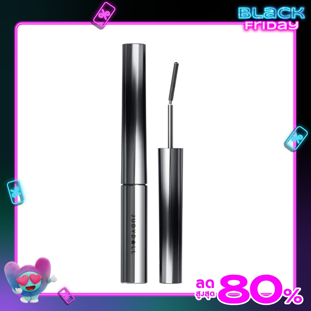 Judydoll จูดี้ดอล สลิม ไอรอน มาสคาร่า 2ก. 01 แบลค