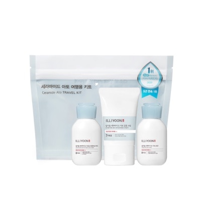 illiyoon ILLIYOON Ceramide Ato Travel Kit (Cream 50ml.+ Wash 30ml.+ Lotion 30 ml.)