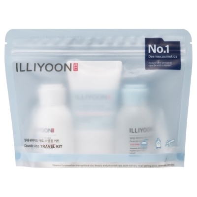 illiyoon ILLIYOON Ceramide Ato Travel Kit (Cream 30ml.+ Wash 50ml.+ Lotion 50 ml.)
