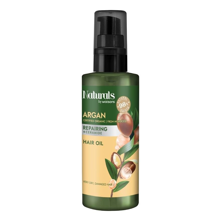 Naturals By Watsons  Argan Repairing Hair Oil 100ml