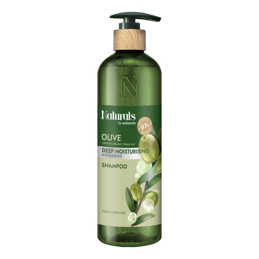 Naturals By Watsons Olive Deep Moisturising Shampoo 490ml