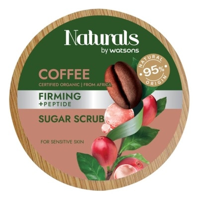 Naturals by Watsons เนเชอรัล บาย วัตสัน คอฟฟี่ เฟิร์มมิ่ง ชูการ์ สครับ 200กรัม