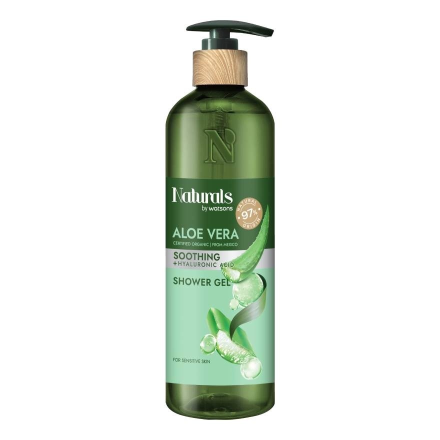 Naturals By Watsons Aloe Vera Soothing Shower Gel 490ml