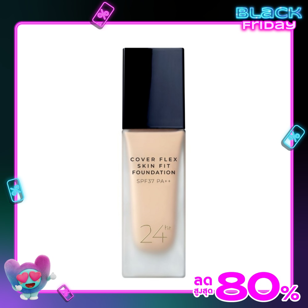 BOM #BOM Cover Flex Fit Foundation 30ml 21
