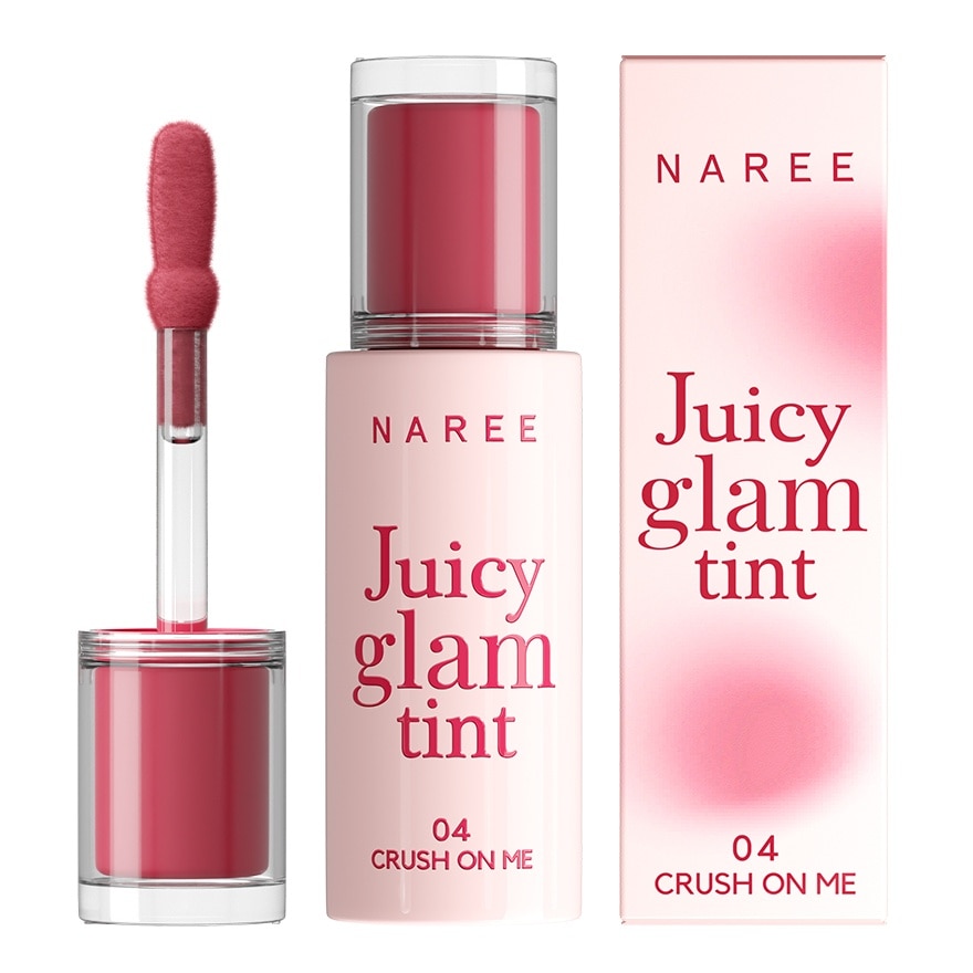 Naree Juicy Glam Lip Tint 3g. 04 Crush On Me