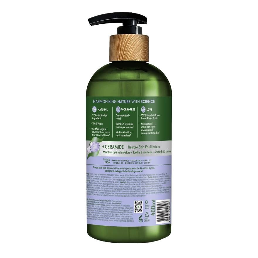 Naturals By Watsons Lavender BalancingGel Hand Wash 400ml