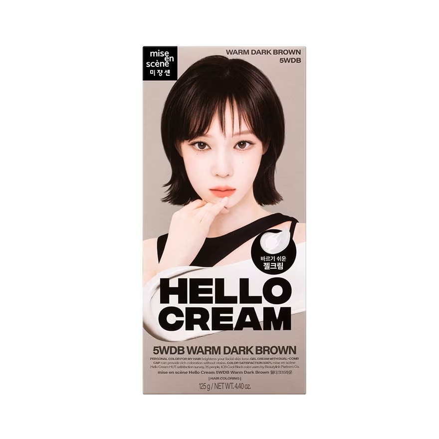 Miseenscene Mise En Scene Hello Cream 5WDB Warm Dark Brown