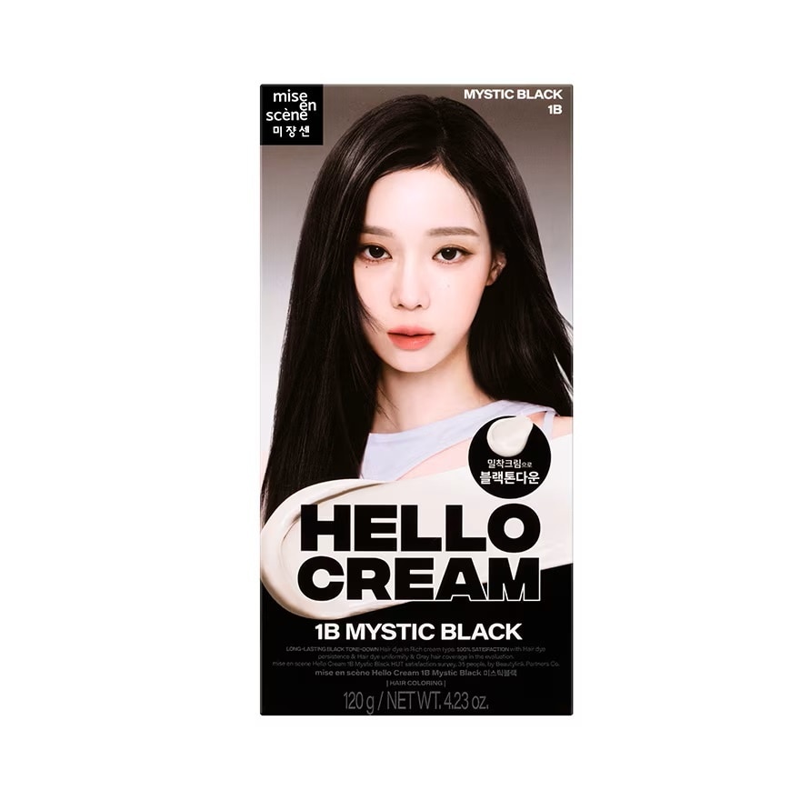 Miseenscene Mise En Scene Hello Cream 1B Mystic Black